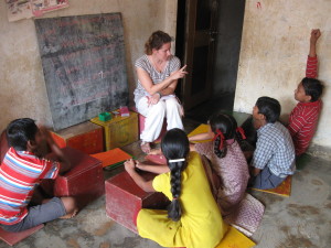 Classroom in India