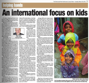 Sherwood Park Newspaper Article